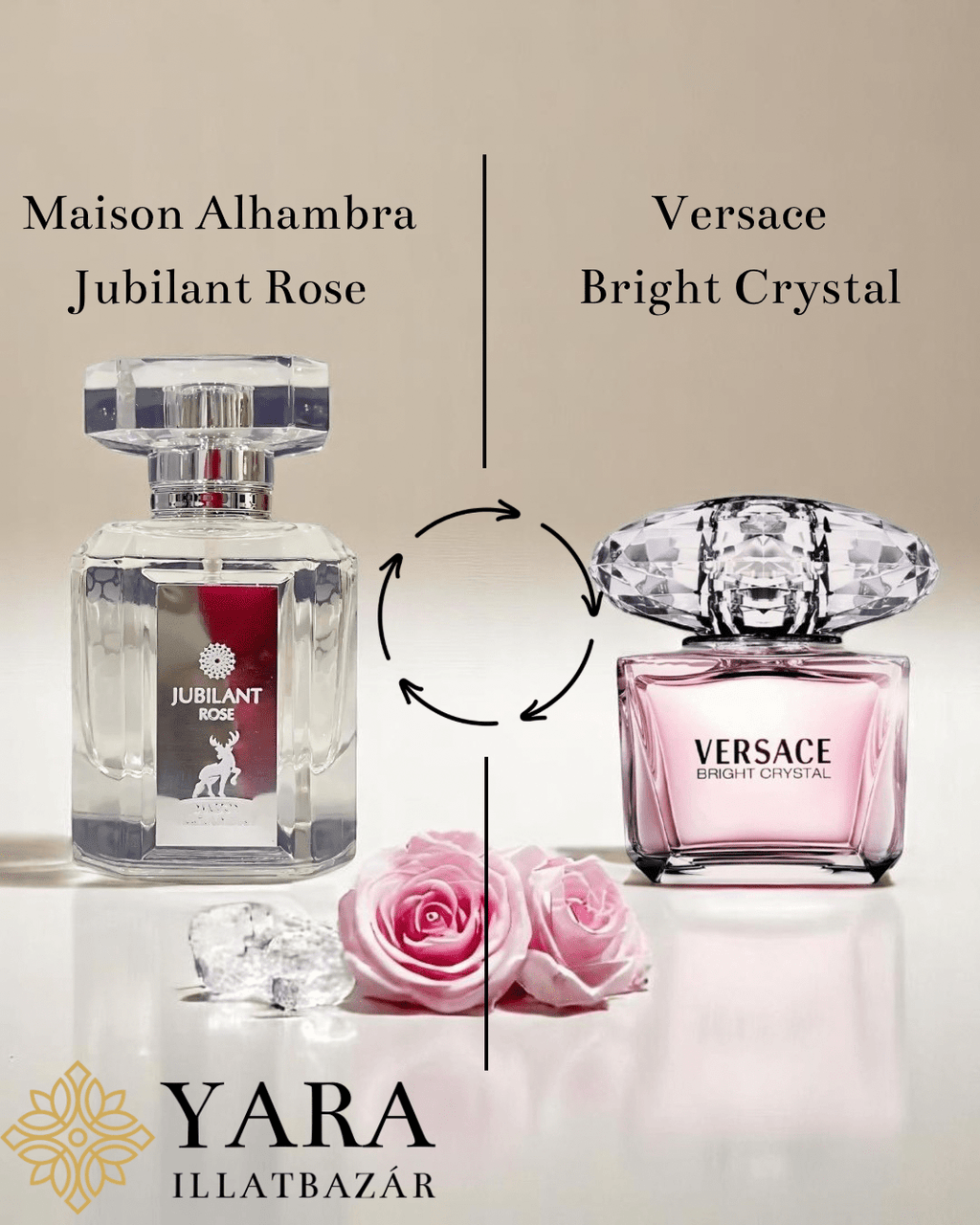 Maison Alhambra Jubilant Rose EDP - 100 ml - YARA Illatbazár