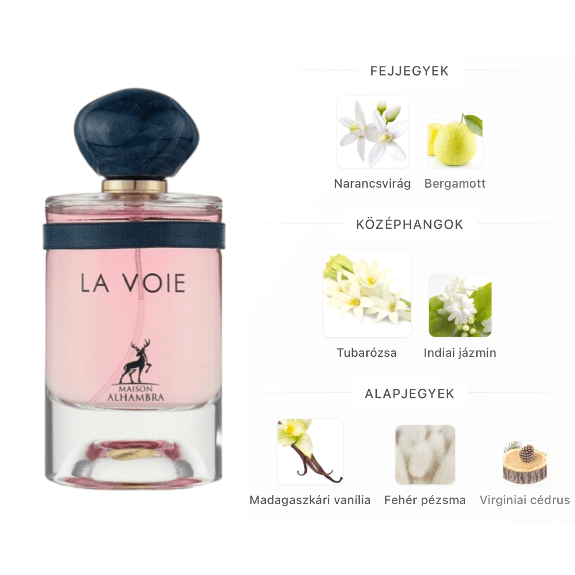 Maison Alhambra La Voie EDP - 100 ml - YARA Illatbazár