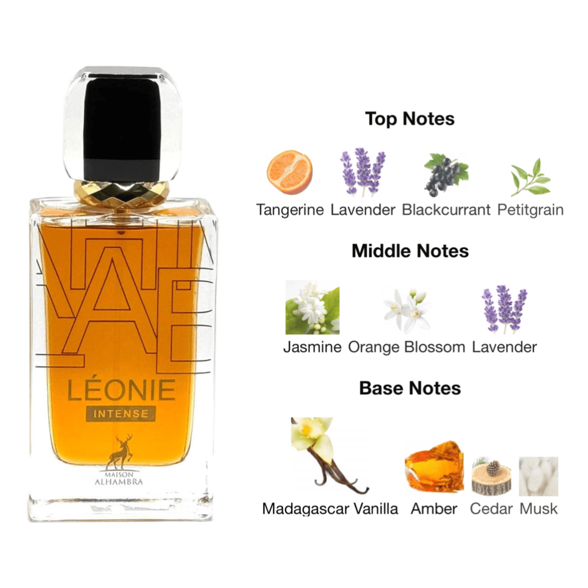 Maison Alhambra Leonie Intense - 100 ml - YARA Illatbazár
