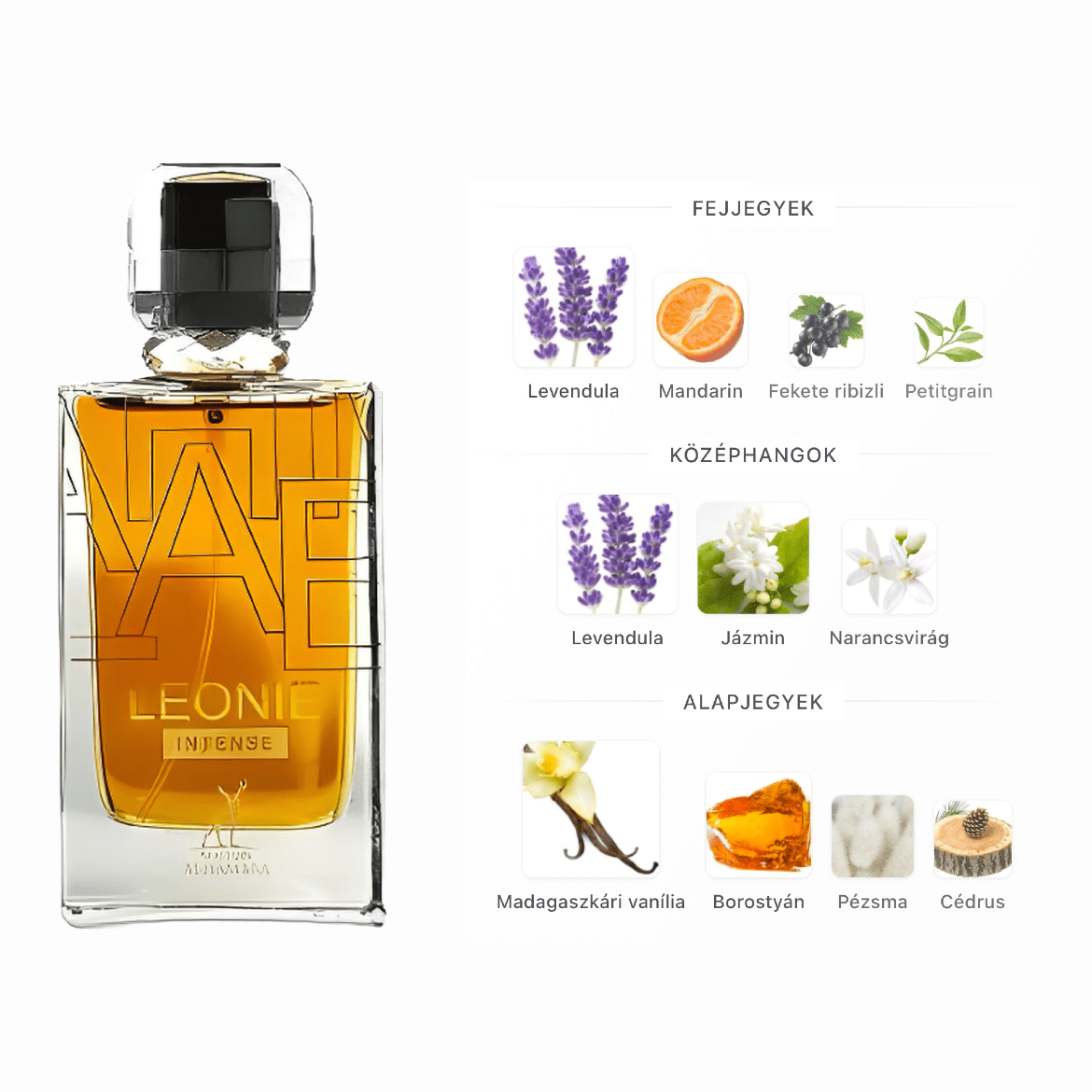 Maison Alhambra Leonie Intense - 100 ml - YARA Illatbazár