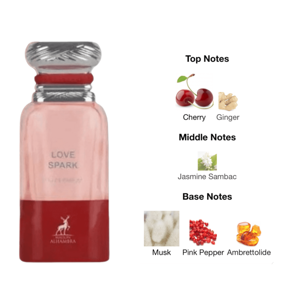 Maison Alhambra Love Spark EDP - 80 ml - YARA Illatbazár