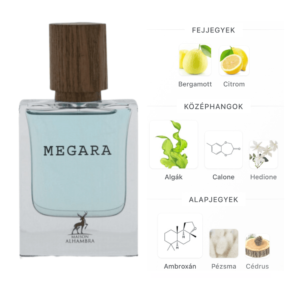 Maison Alhambra Megara EDP - 50 ml - YARA Illatbazár