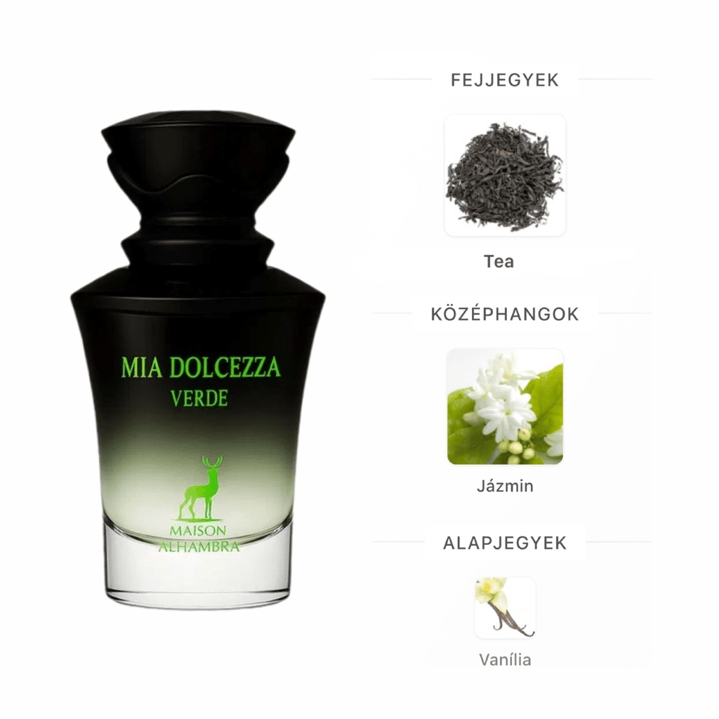 Maison Alhambra Mia Dolcezza Verde EDP - 100 ml - YARA Illatbazár