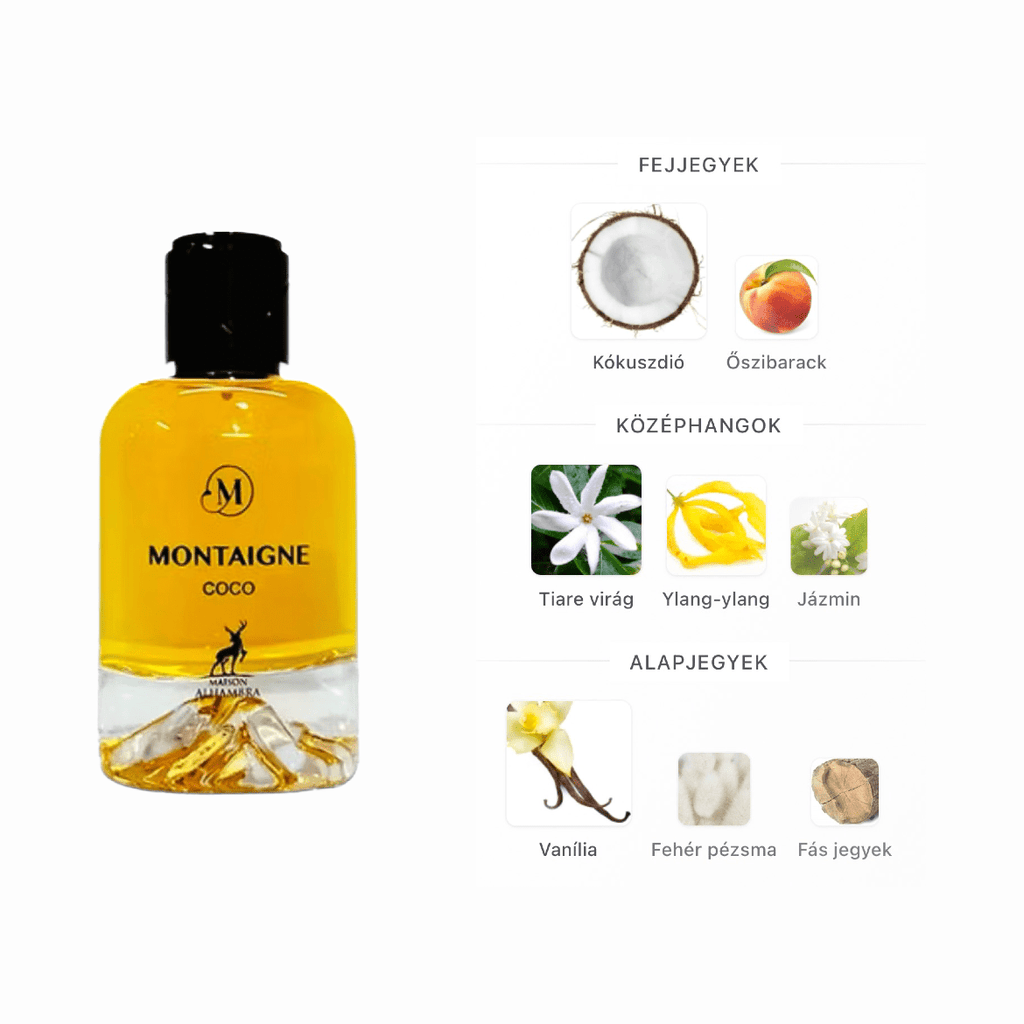 Maison Alhambra Montaigne Coco EDP - 100 ml - YARA Illatbazár