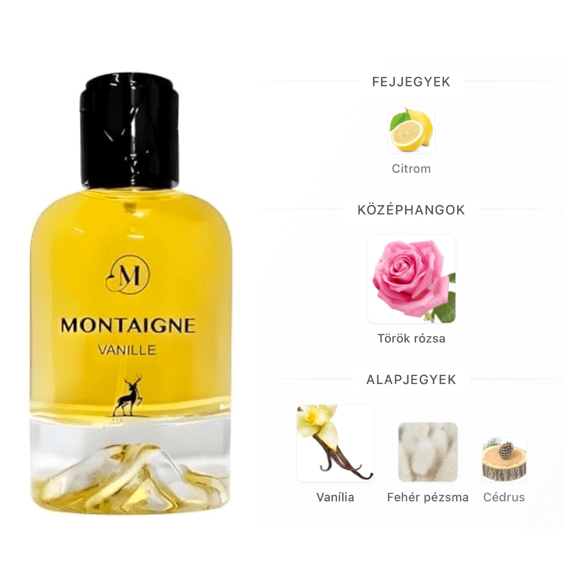 Maison Alhambra Montaigne Vanille EDP - 100 ml - YARA Illatbazár