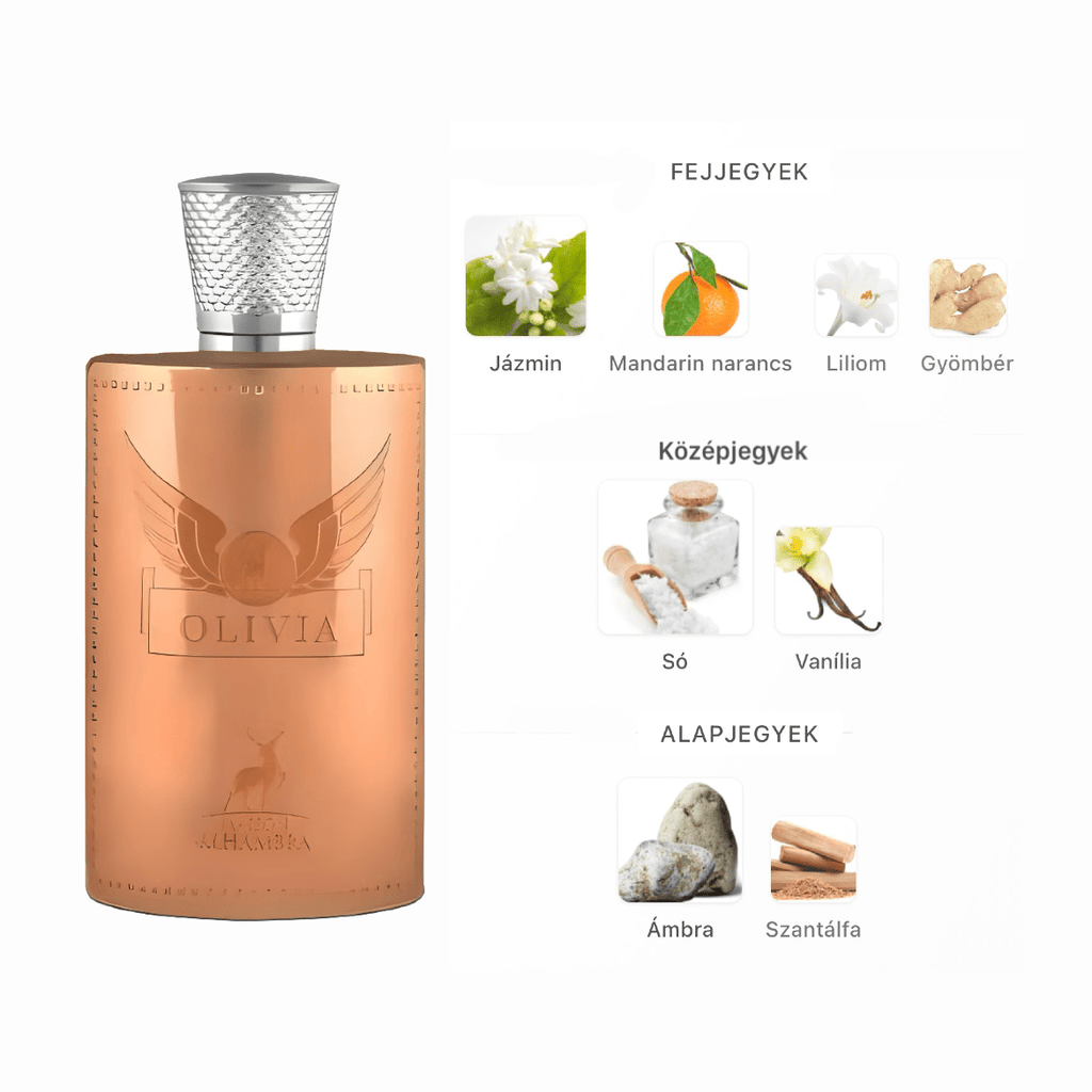 Maison Alhambra Olivia EDP - 80 ml - YARA Illatbazár