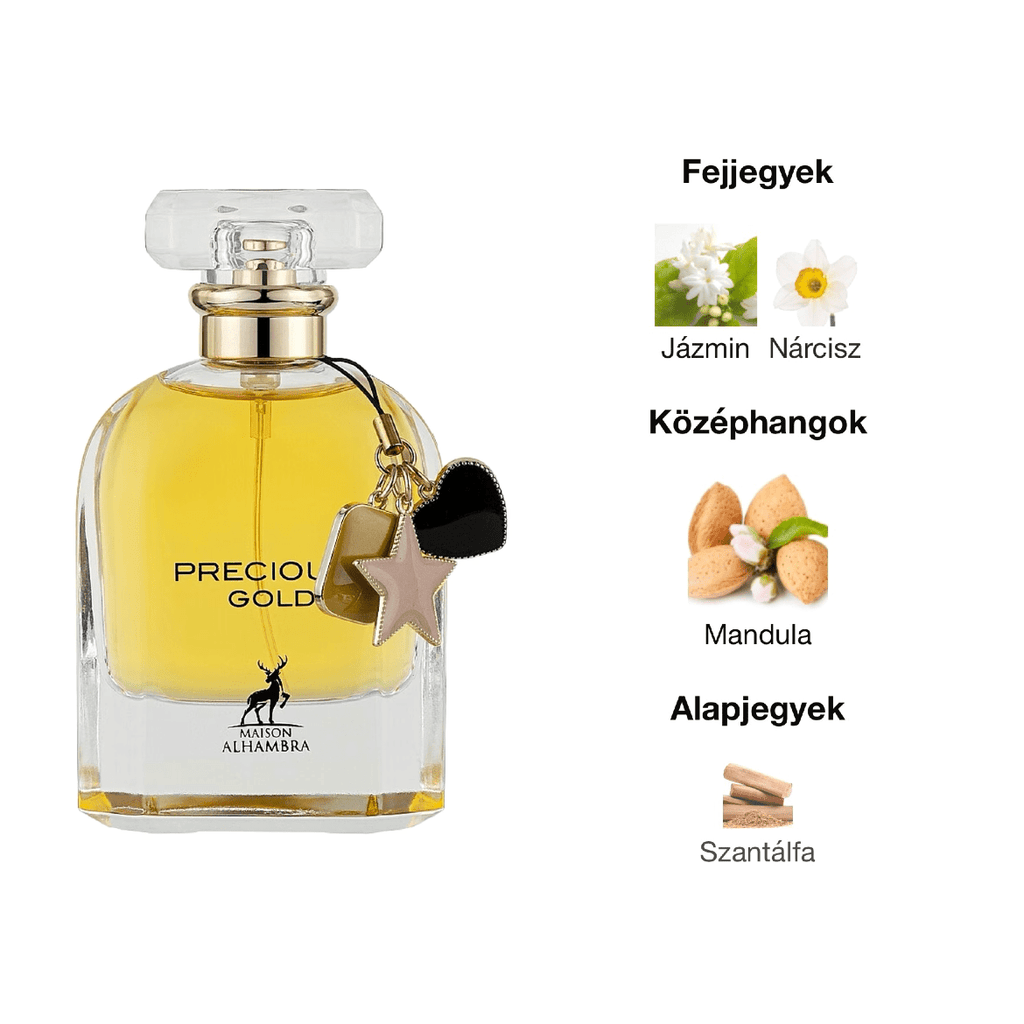 Maison Alhambra Preciuos Gold EDP - 80 ml - YARA Illatbazár