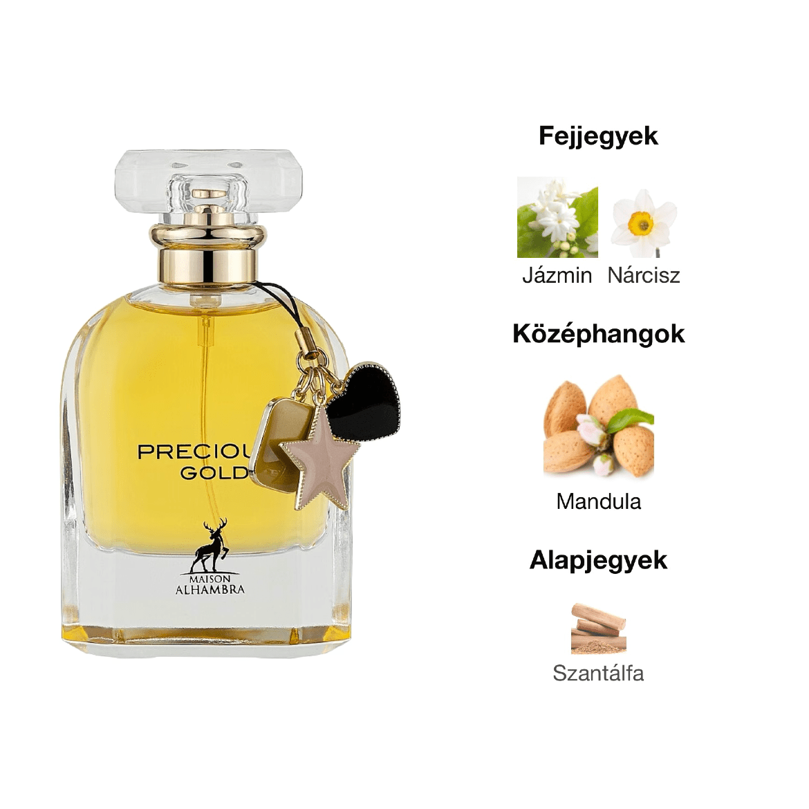 Maison Alhambra Preciuos Gold EDP - 80 ml - YARA Illatbazár