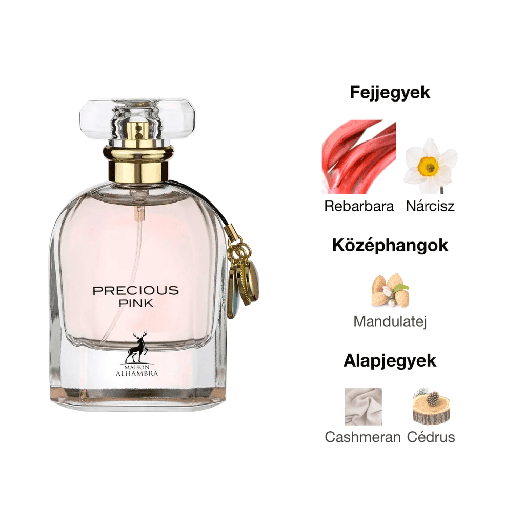 Maison Alhambra Preciuos Pink EDP - 80 ml - YARA Illatbazár
