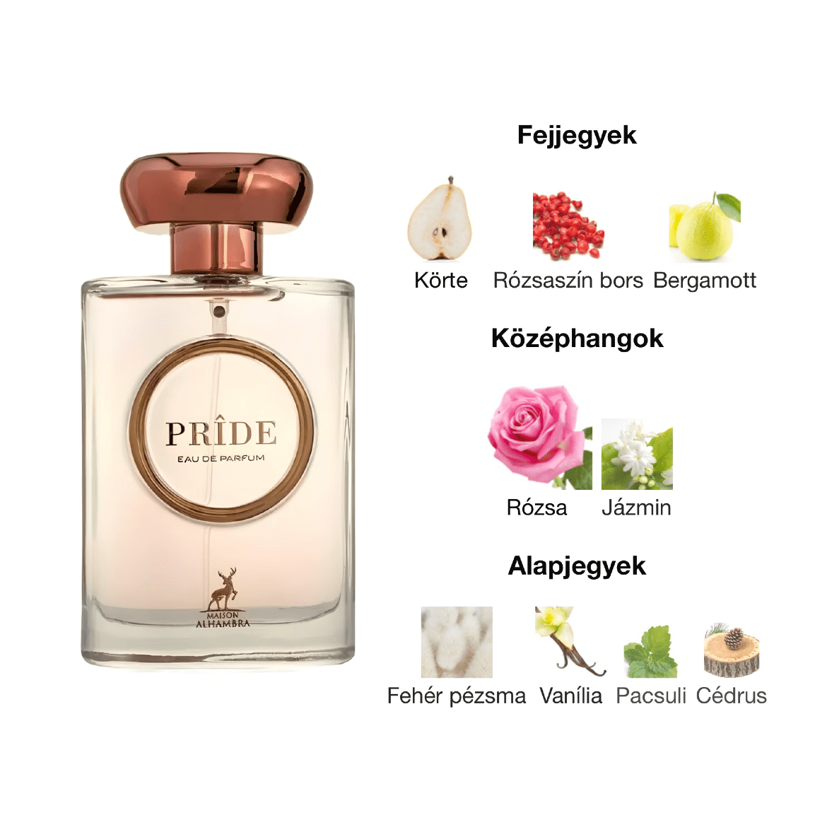 Maison Alhambra Pride EDP - 100 ml - YARA Illatbazár