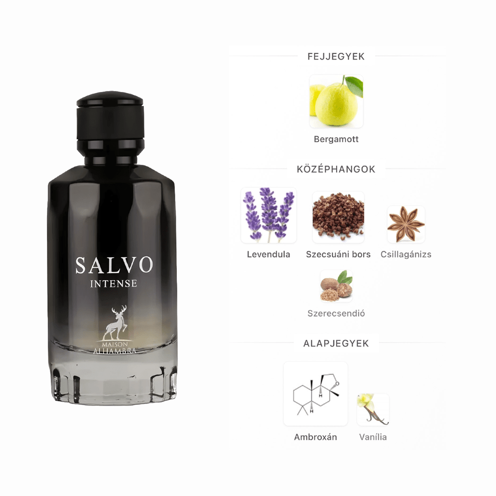 Maison Alhambra Salvo Intense EDP - 100 ml - YARA Illatbazár