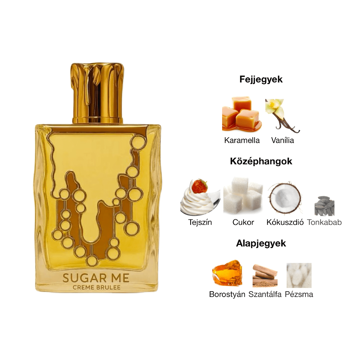 Maison Alhambra Sugar Me Creme Brulee EDP - 100ml - YARA Illatbazár