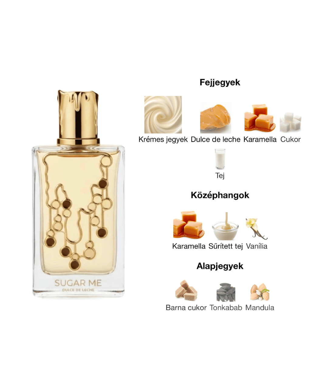 Maison Alhambra Sugar Me Dulce de Leche EDP - 100 ml - YARA Illatbazár