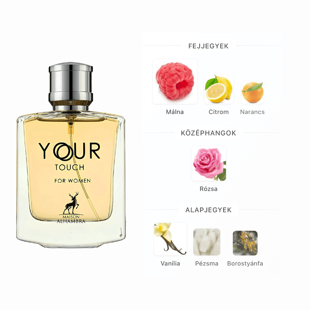Maison Alhambra Your Touch Femme EDP - 100 ml - YARA Illatbazár