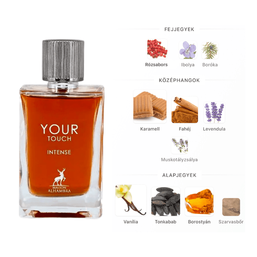 Maison Alhambra Your Touch Intense EDP - 100 ml - YARA Illatbazár