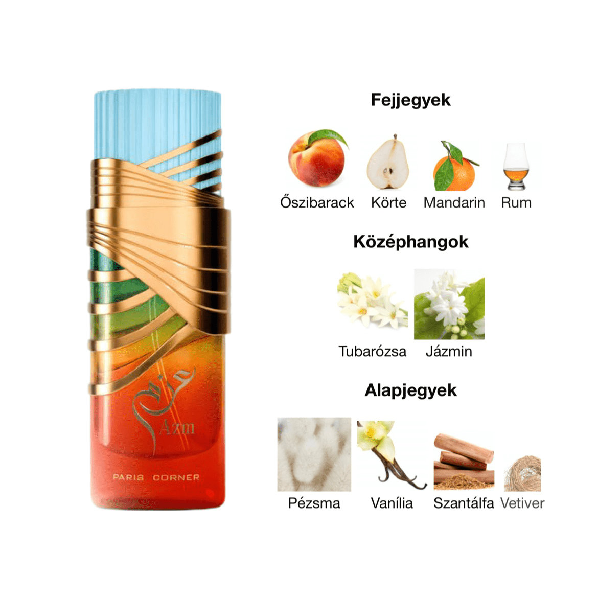 Paris Corner Azm EDP - 100 ml - YARA Illatbazár