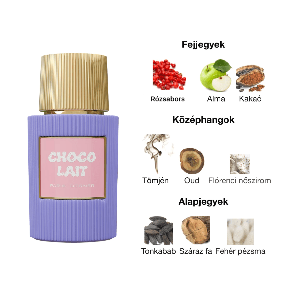 Paris Corner Choco Lait EDP - 100 ml - YARA Illatbazár