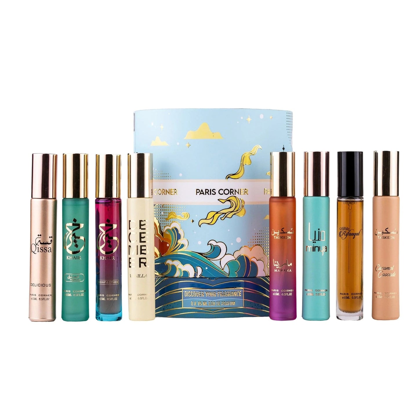 Paris Corner Discover Your Fragrance EDP - 8 x 15 ml - YARA Illatbazár