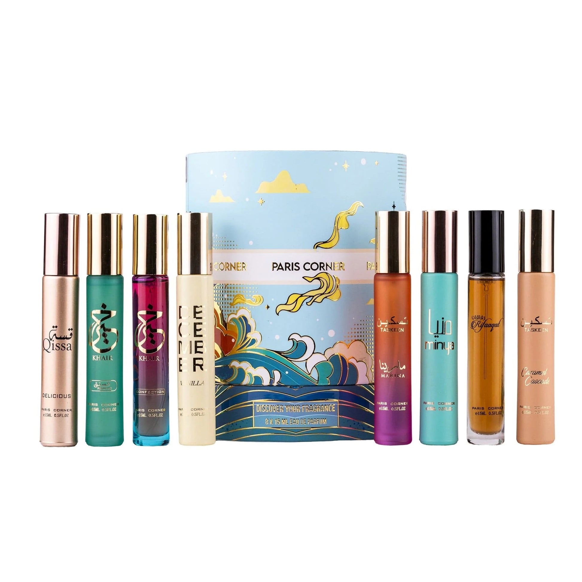 Paris Corner Discover Your Fragrance EDP - 8 x 15 ml - YARA Illatbazár
