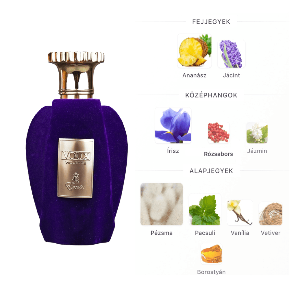 Paris Corner Emir Voux Violette EDP - 100 ml - YARA Illatbazár