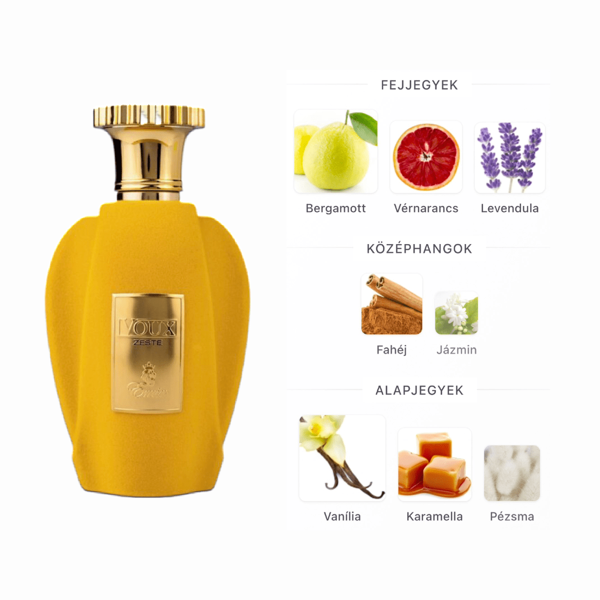 Paris Corner Emir Voux Zeste EDP - 100ml - YARA Illatbazár
