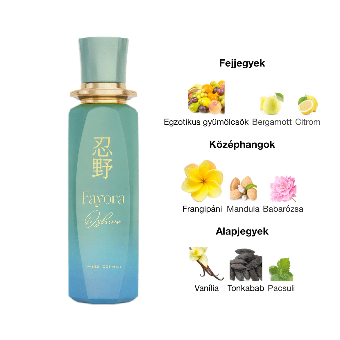 Paris Corner Fayora Oshino EDP - 100 ml - YARA Illatbazár