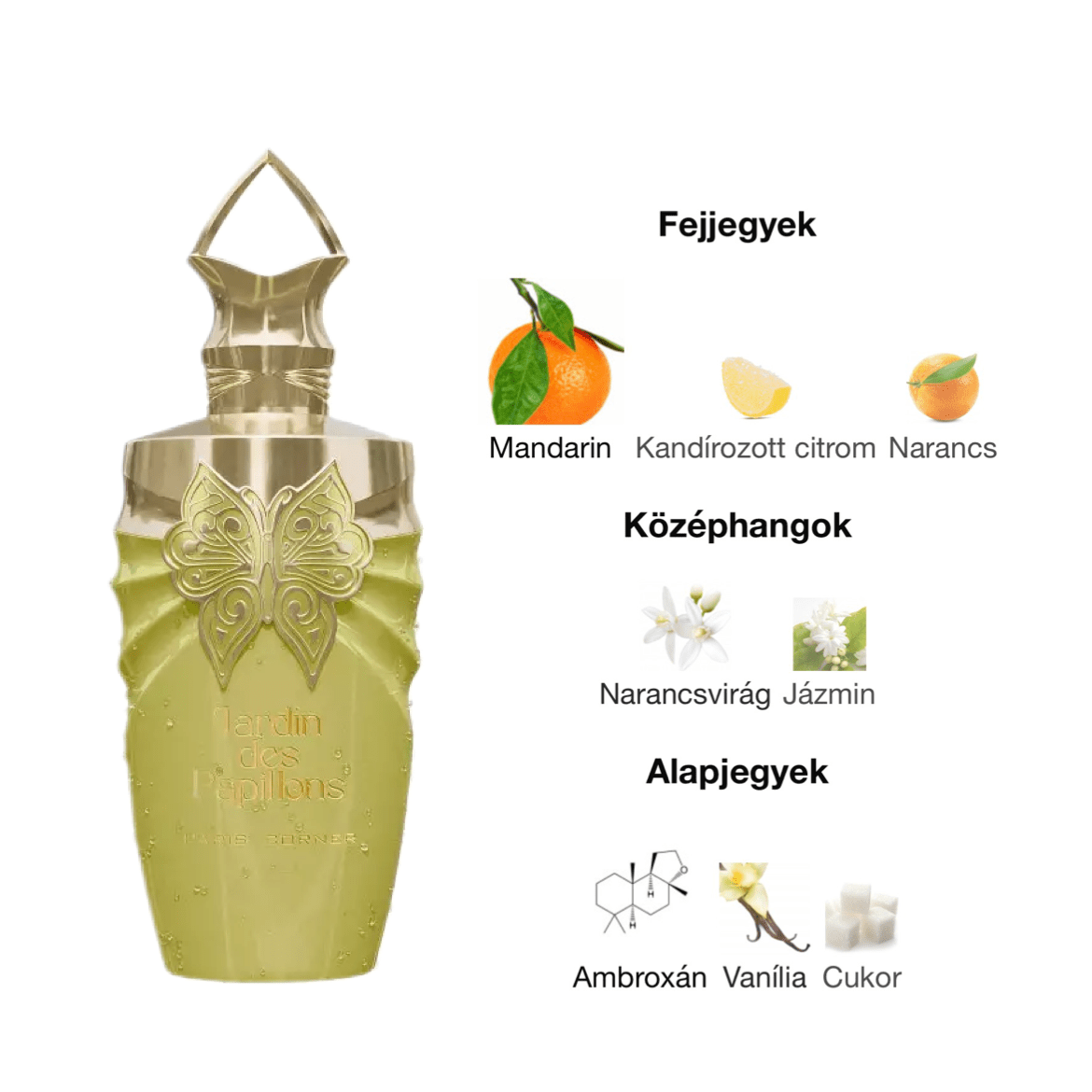 Paris Corner Jardin Des Papillons EDP - 100 ml - YARA Illatbazár