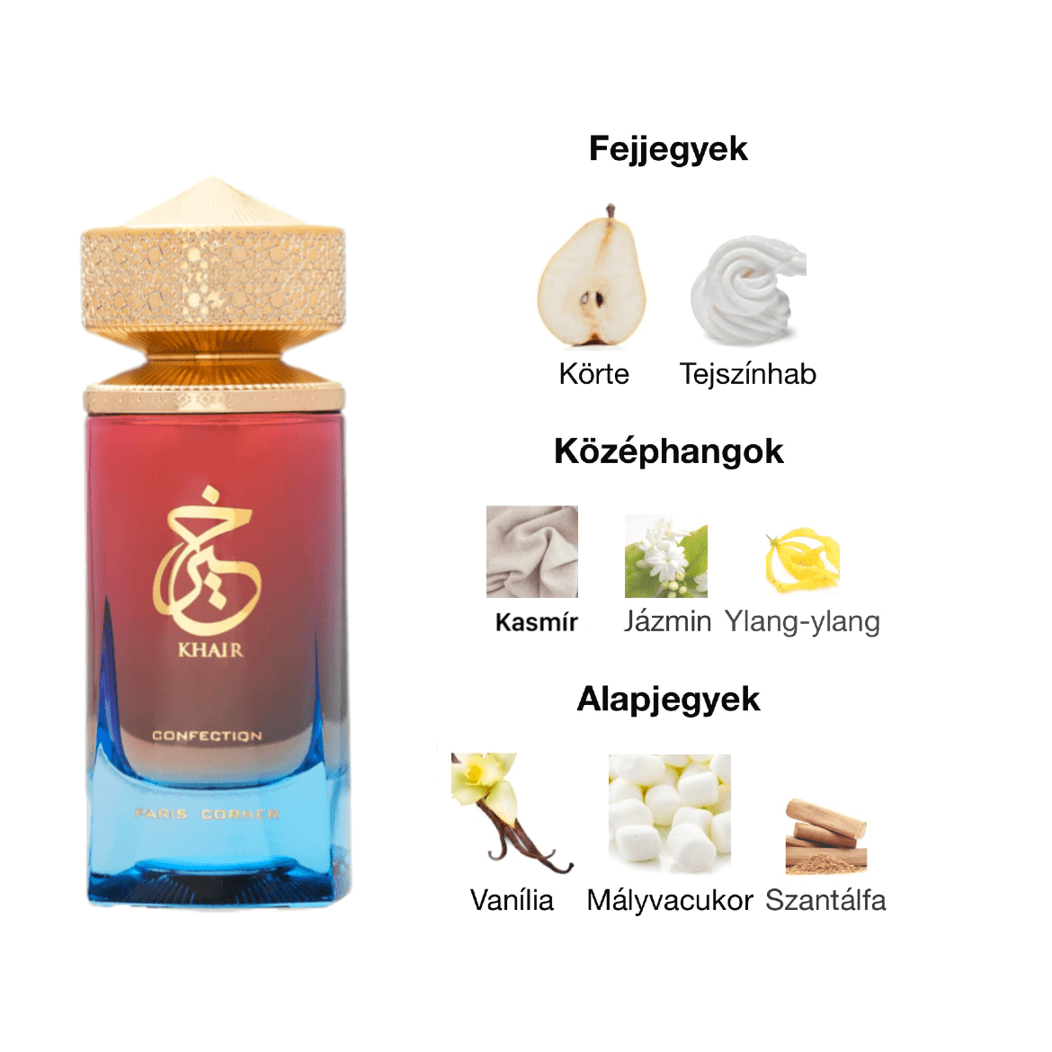 Paris Corner Khair Confection EDP - 100 ml - YARA Illatbazár