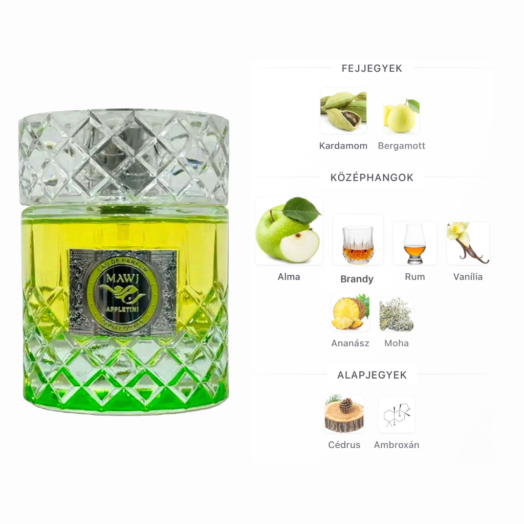 Paris Corner Mawj Appletini - 100 ml - YARA Illatbazár