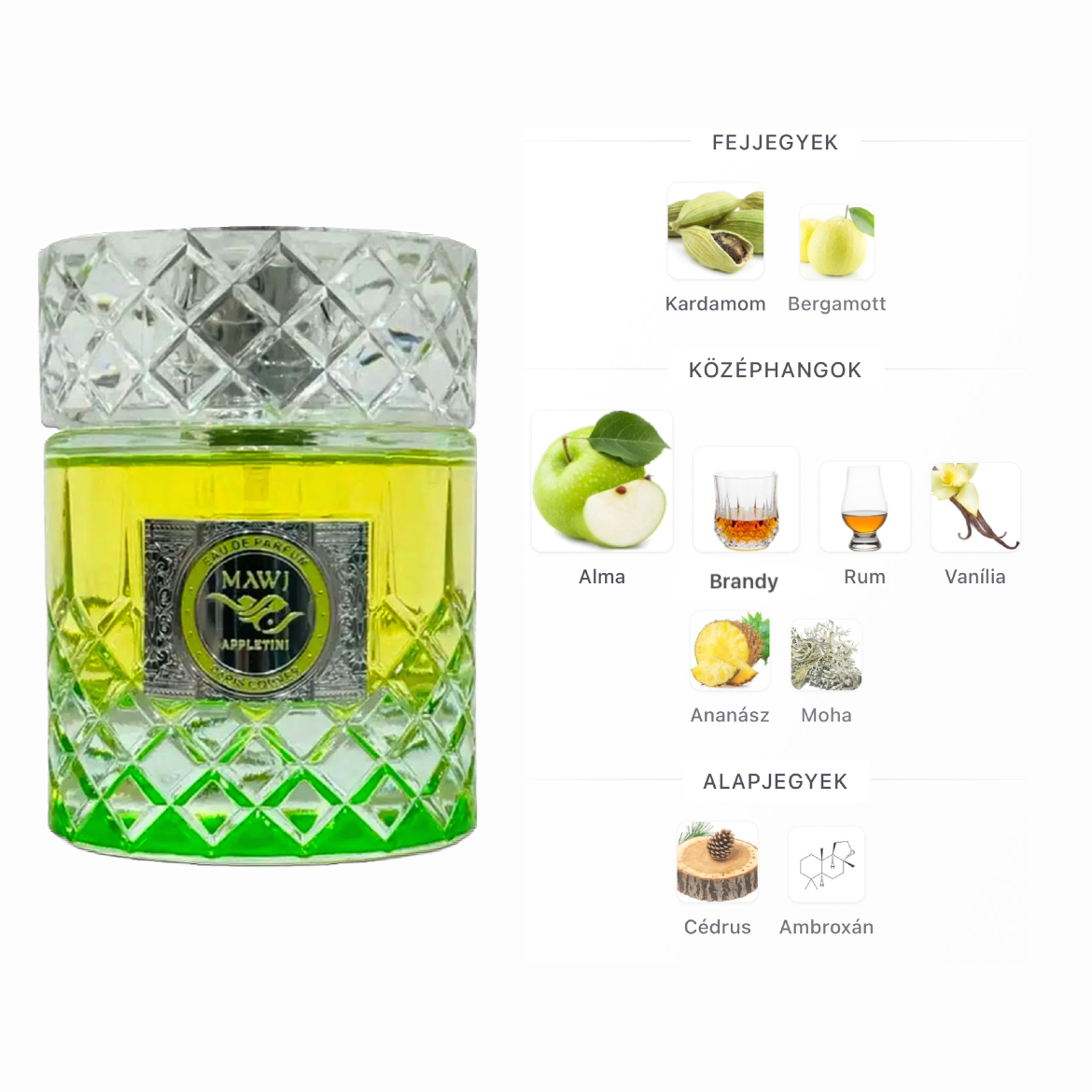 Paris Corner Mawj Appletini - 100 ml - YARA Illatbazár