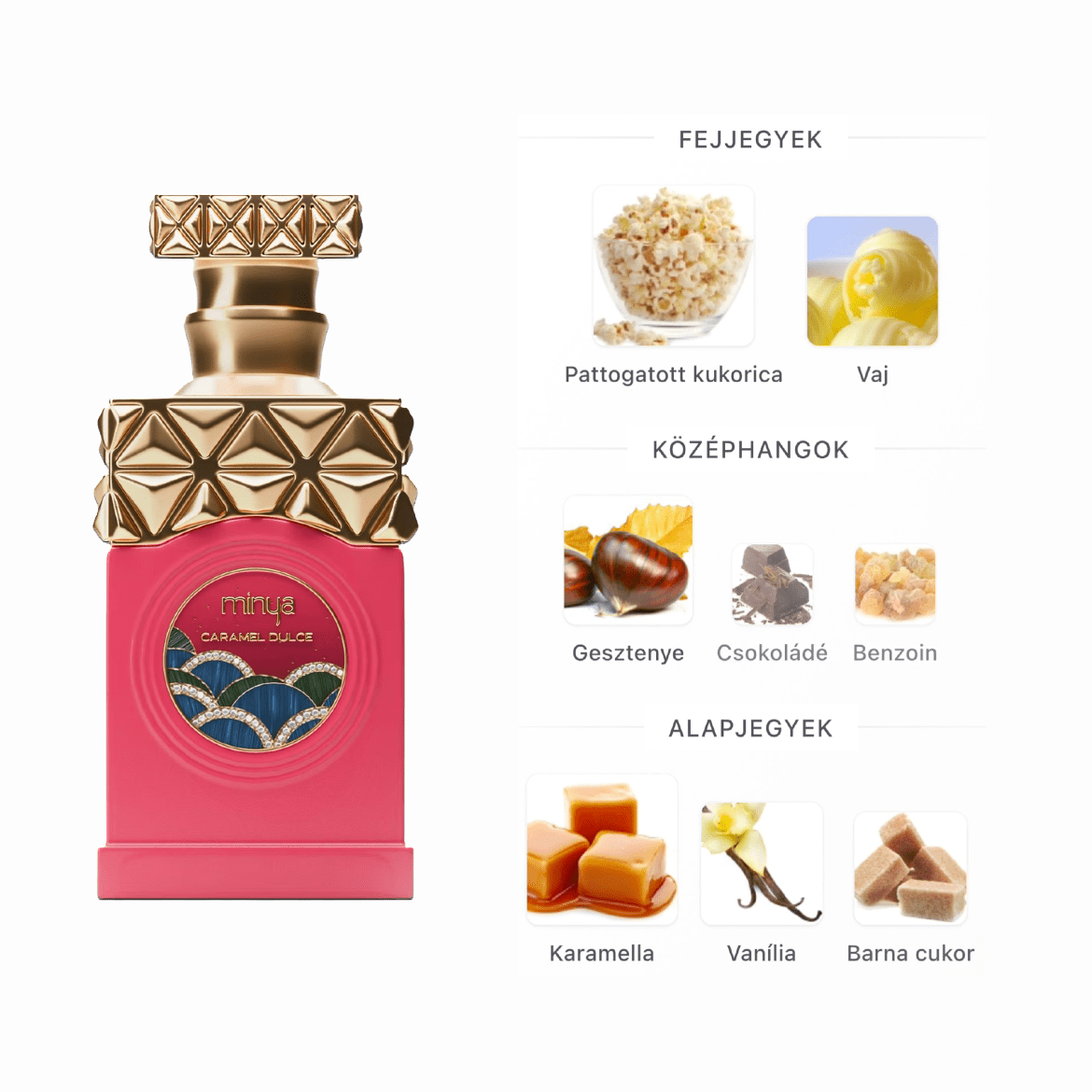 Paris Corner Minya Caramel Dulce EDP - 100 ml - YARA Illatbazár