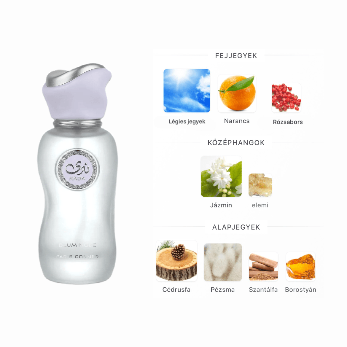 Paris Corner Nada Blumingle EDP - 100 ml - YARA Illatbazár