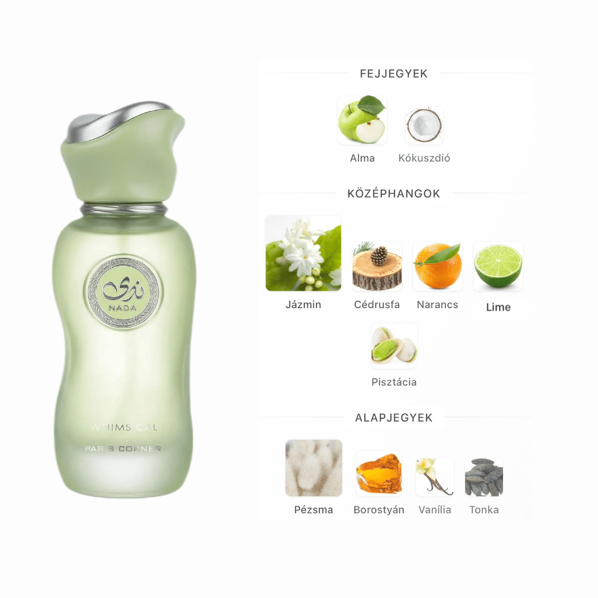 Paris Corner Nada Whimsical EDP - 100 ml - YARA Illatbazár