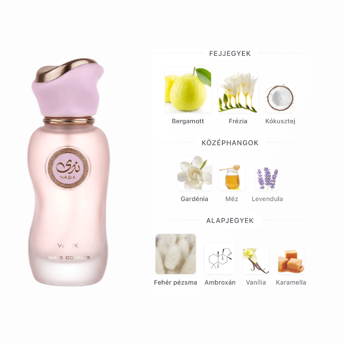 Paris Corner Nada Wink EDP - 100 ml - YARA Illatbazár