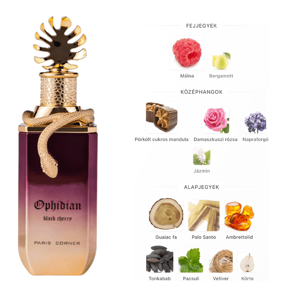 Paris Corner Ophidian Black Cherry EDP - 100 ml - YARA Illatbazár