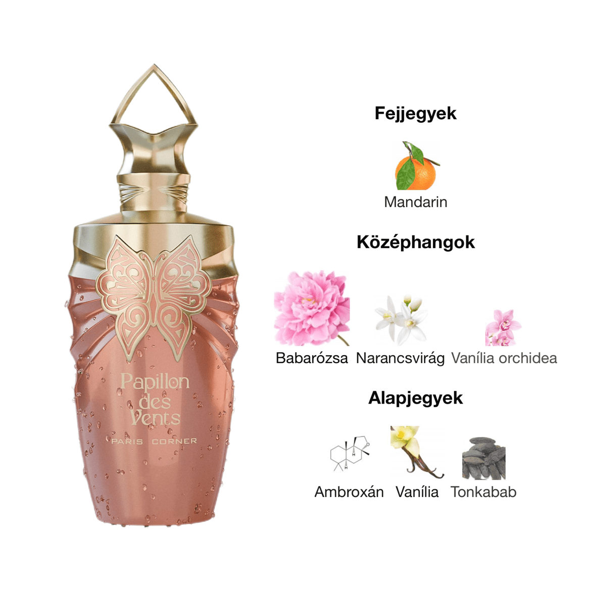 Paris Corner Papillon Des Vents EDP - 100 ml - YARA Illatbazár