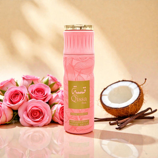 Paris Corner Qissa Pink Dezodor Spray - 200 ml - YARA Illatbazár