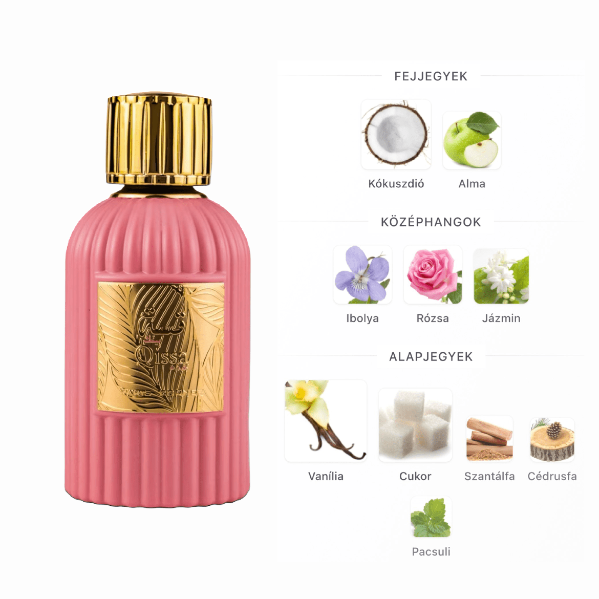 Paris Corner Qissa Pink EDP - 100 ml - YARA Illatbazár