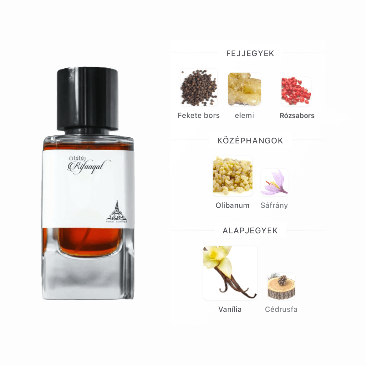 Paris Corner Rifaaqat EDP - 85 ml - YARA Illatbazár